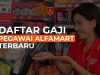 Berapa Besar Gaji Pegawai Alfamart?