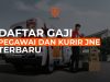 Berapa Gaji Pegawai dan Kurir JNE?